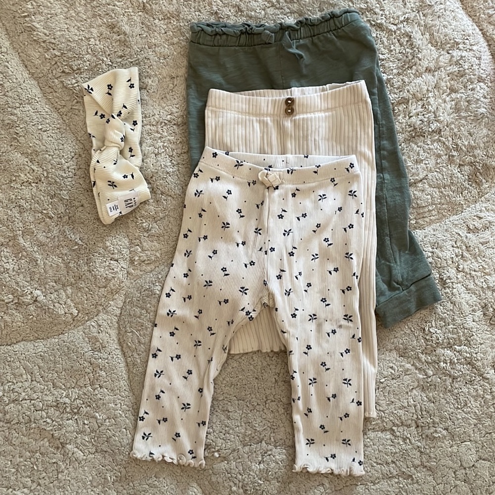Baby girls / toddler Gap summer lot 12-18m